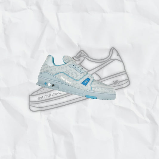 LV Trainer Monogram Blue